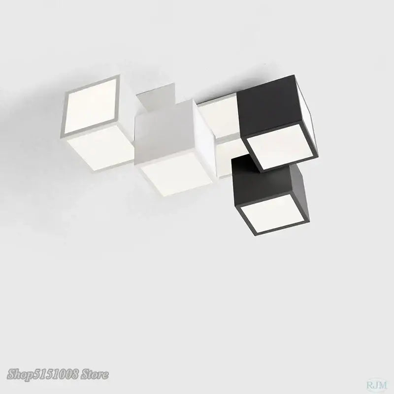 GobekUsa Acrylic LED Ceiling Light with Remote Control - Modern Square Design, photo 4 of 10