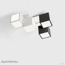 GobekUsa Acrylic LED Ceiling Light with Remote Control - Modern Square Design