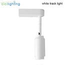 Modern black & white adjustable beam angle track spotlight shop light by Decorbites