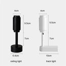 Modern black & white adjustable beam led ceiling lamp living room by Decorbites