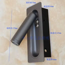 GobekUsa Adjustable Bedside LED Wall Lamp for Modern Hotel Guest Rooms