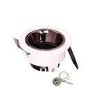 Modern black & white adjustable gu10 mr16 ceiling downlight bedroom by Decorbites