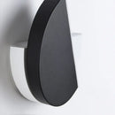 Modern black & white adjustable led wall lamp bedroom sconce by Decorbites