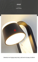 GobekUsa Adjustable Wall Lamp: Modern & Creative LED Bedside Light for Living Room & Bedroom