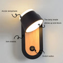 GobekUsa Adjustable Wall Lamp: Modern & Creative LED Bedside Light for Living Room & Bedroom
