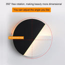 GobekUsa Adjustable Wall Lamp for Modern Living, LED Bedroom Reading Light