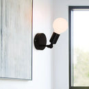 Modern black & white adjustable wall lamp holder bedroom sconce by Decorbites