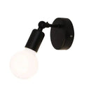 Modern black & white adjustable wall lamp holder bedroom sconce by Decorbites