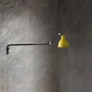 GobekUsa Modernist Metallic Bowl Wall Sconce with 1 Light - Black/White Fixture for Bedroom Lighting