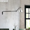 GobekUsa Modernist Metallic Bowl Wall Sconce with 1 Light - Black/White Fixture for Bedroom Lighting