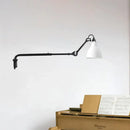 GobekUsa Modernist Metallic Bowl Wall Sconce with 1 Light - Black/White Fixture for Bedroom Lighting