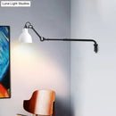 GobekUsa Modernist Metallic Bowl Wall Sconce with 1 Light - Black/White Fixture for Bedroom Lighting