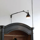 GobekUsa Modernist Metallic Bowl Wall Sconce with 1 Light - Black/White Fixture for Bedroom Lighting
