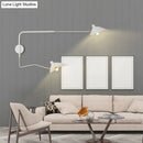 GobekUsa Modern 1/2-Light Wall Sconce with Curved Arm & Metallic Shade - Black/White Wall Mounted Lamp for Living Room