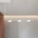 GobekUsa Modern Black/White Chandelier with Drum Shade - 2/3 Lights - Island Lighting for Dining Room