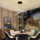 GobekUsa Circles Chandelier Pendant Lamp 3 Rings Ceiling Light