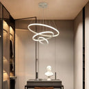 GobekUsa Circles Chandelier Pendant Lamp 3 Rings Ceiling Light