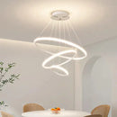 GobekUsa Circles Chandelier Pendant Lamp 3 Rings Ceiling Light