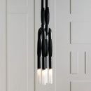 GobekUsa Cloth Pendant Light with Acrylic Shade and G9 Bulb for Dining Room and Kitchen