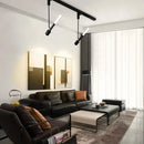 GobekUsa 8W COB Pendant Spotlight for Bedroom, Living Room, Restaurant - Black/White Aluminum