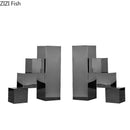 GobekUsa Crystal Bookends Sculpture Minimalist Artwork Modern Home Decor