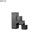 GobekUsa Crystal Bookends Sculpture Minimalist Artwork Modern Home Decor