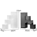 GobekUsa Crystal Bookends Sculpture Minimalist Artwork Modern Home Decor