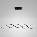 GobekUsa Black Metal LED Pendant Ceiling Light for Contemporary Dining Room Decor
