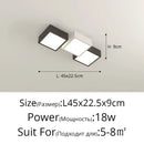 GobekUsa Geometric Chandelier: Minimalist Modern Luxe Black White Bedroom Lamp