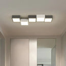 GobekUsa Geometric Chandelier: Minimalist Modern Luxe Black White Bedroom Lamp