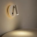 GobekUsa Dimmable LED Wall Lamp with Touch Switch, 340° Rotatable Backlight for Bedside & Study