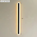 GobekUsa Sleek Elliptical Acrylic Wall Sconce with LED Lighting for Aisle