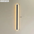 GobekUsa Sleek Elliptical Acrylic Wall Sconce with LED Lighting for Aisle