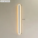 GobekUsa Sleek Elliptical Acrylic Wall Sconce with LED Lighting for Aisle