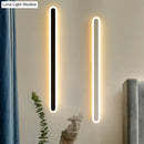 GobekUsa Sleek Elliptical Acrylic Wall Sconce with LED Lighting for Aisle