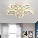 GobekUsa Ceiling Fan Light LED, Remote Control, Silent, 220V