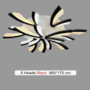 GobekUsa Branch Design LED Chandelier: Modern Nordic Acrylic Ceiling Light for Stylish Living Room Décor