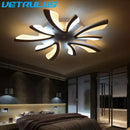 GobekUsa Branch Design LED Chandelier: Modern Nordic Acrylic Ceiling Light for Stylish Living Room Décor