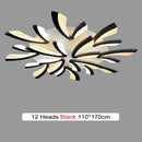GobekUsa Branch Design LED Chandelier: Modern Nordic Acrylic Ceiling Light for Stylish Living Room Décor