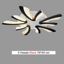 GobekUsa Branch Design LED Chandelier: Modern Nordic Acrylic Ceiling Light for Stylish Living Room Décor