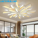 GobekUsa Branch Design LED Chandelier: Modern Nordic Acrylic Ceiling Light for Stylish Living Room Décor