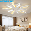 GobekUsa Branch Design LED Chandelier: Modern Nordic Acrylic Ceiling Light for Stylish Living Room Décor