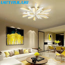 GobekUsa Branch Design LED Chandelier: Modern Nordic Acrylic Ceiling Light for Stylish Living Room Décor