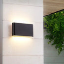 GobekUsa Nordic Aluminum Flush Mount Wall Lamp - Black/White LED Sconce Light Fixture (Small/Large)