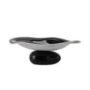 GobekUsa Geometric Acrylic Fruit Plate Tray for Snacks and Jewelry Storage
