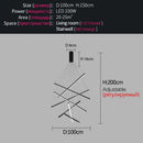GobekUsa Bedroom Ceiling Lamp LED Modern Nordic Decor Master Room Warm Romantic