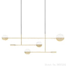 GobekUsa Geometric Iron Pendant Lamp for Home Decor and Lighting