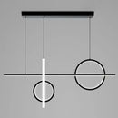 GobekUsa Contemporary LED Suspension Ceiling Lamp with Acrylic Shade - Stylish Parlour Pendant Lighting Fixture