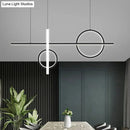GobekUsa Contemporary LED Suspension Ceiling Lamp with Acrylic Shade - Stylish Parlour Pendant Lighting Fixture