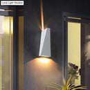 GobekUsa Nordic LED Flush Wall Sconce Black/White Triangular LED Wall Lamp